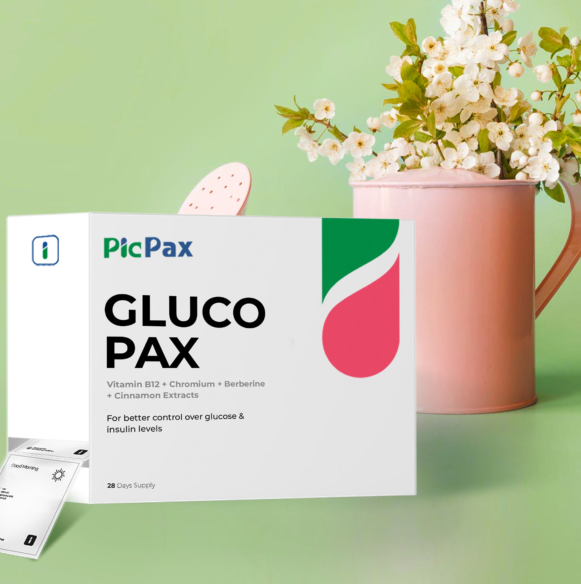 Gluco Pax for control glucose and insulin levels